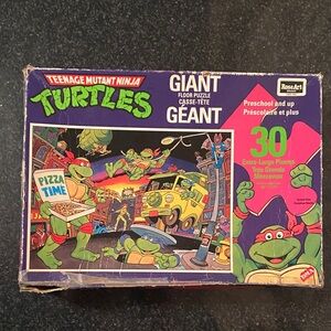 Vintage Ninja Turtles Giant Floor Puzzle